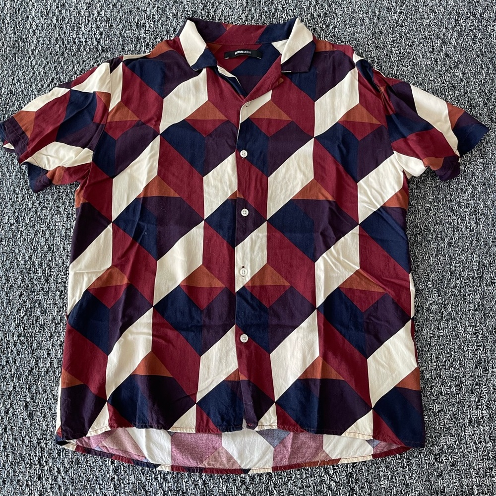 Novamen Geodesic Button-down Shirt